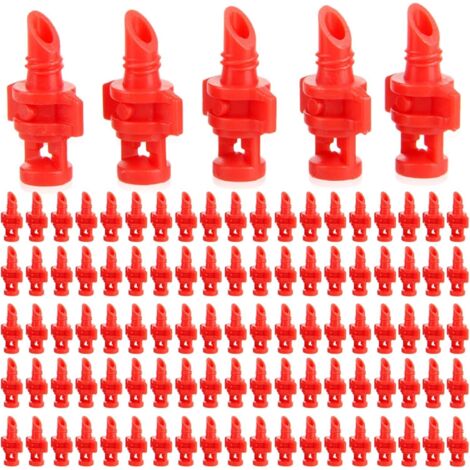 55 pcs. buses d'arrosage à 360°, système d'irrigation de jardin, micro-asperseurs à réfraction goutteurs automatiques