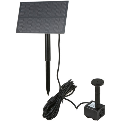 5,5 V 1,5 W Solar Brunnen Pumpe Polykristalline Silizium Panel Vogel Bad