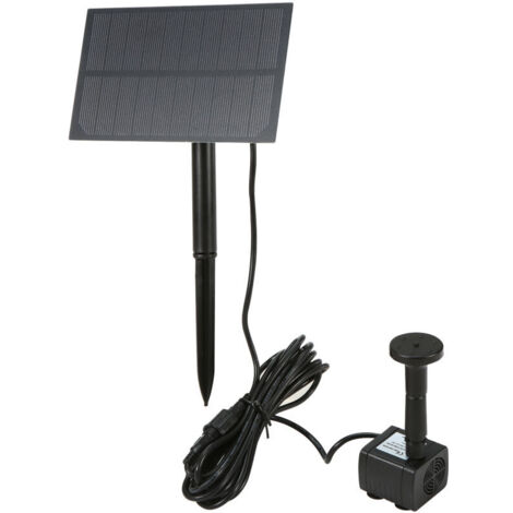 5,5 V 1,5 W Solarbrunnenpumpe, polykristallines Siliziumpanel, Vogeltränke