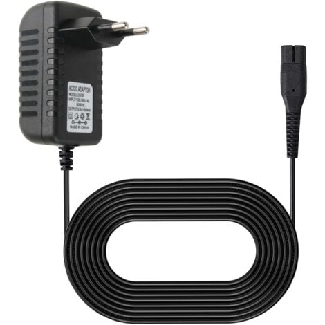 RQIURPN 5,5 V Chargeur Compatible avec Les Nettoyeur Lave Vitres Karcher WV1, WV1 Plus, WV2 Plus, WV2, WV5, WV5 Premium 2nd génération, WV51, WV55, WV60, WV70, Câble d'alimentation de Rechange
