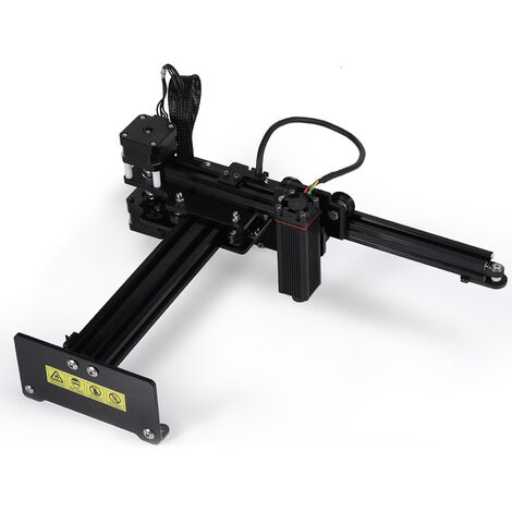 5500mW 450nm Machine de gravure laser Graveur laser Imprimante Portable Carver DIY Zone de travail laser 170x170mm Compatible avec le logiciel GRBL, Noir-EU 5500mW 450nm ( NEJE00483 )