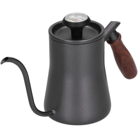 550ml Gooseneck Coffee Kettle Pour Over Coffee Maker with Thermometer Filter