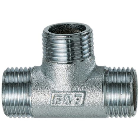 5515 - Raccordo a "T" cromato - Misura 3/4" 5515 34