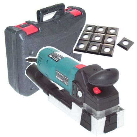55187 Lackfräse 710W + 10 Ersatzmesser Lackschleifer Fräse Schleifgerät Koffer