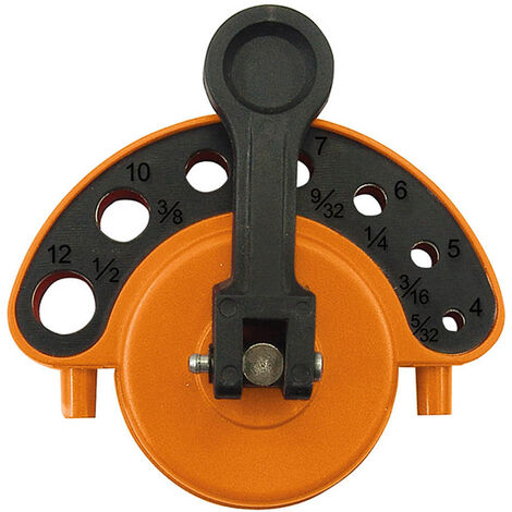 552-GUIDE GABARIT MODÈLE POUR MÈCHES/ GRES D=4-5-6-7-8-10-12MM