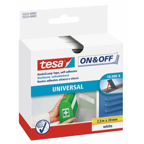 55225-02 velcro Blanco 1 pieza(s)