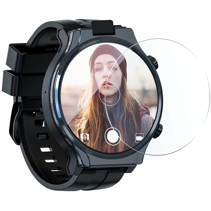 

55,7 mm Smart Watch Protector de pantalla de vidrio templado Pantalla transparente Pelicula protectora Antiaranazos / Anti-Burbujas Reemplazo de la