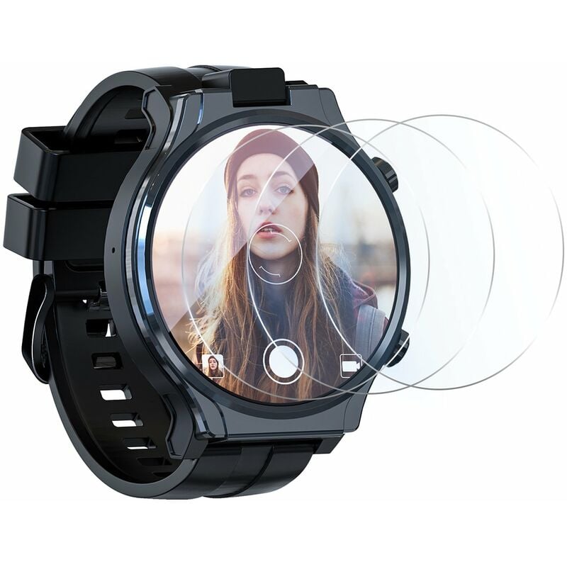 

55.7mm Smart Watch Protector de pantalla de vidrio templado Pantalla transparente Pelicula protectora Antiaranazos / Anti-Burbujas Reemplazo de la