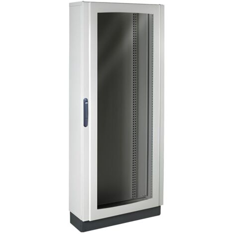 55sup216288pt Ide - Armoire électrique Ide étanche Ip55 En Métal 2110x730x250mm - 12x24 Modules - Porte Vitrée