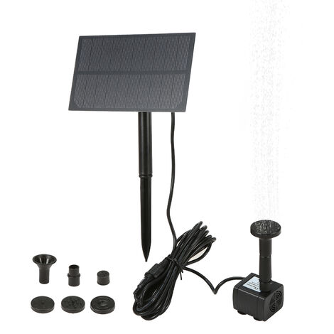 main image of "5.5V/1.5W solar fountain direct drive water pump BSV-SP115"