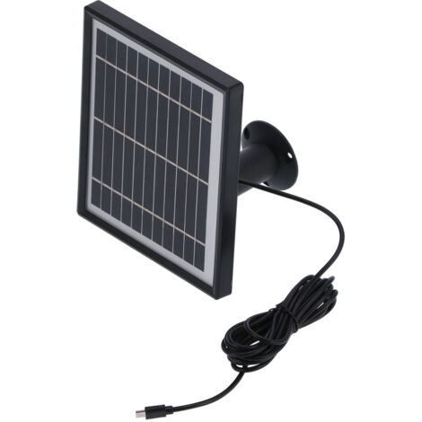 5.5V 3.3W Solar Panel Monocrystalline Solar Panel Power Supply for Wireless Security Camera