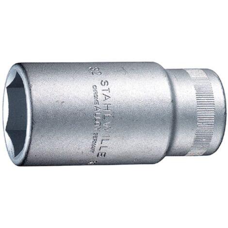 56 CHIAVE A BUSSOLA LUNGA CROMATA 27 MM