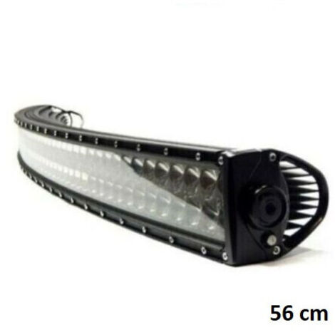 56 cm x 5.5 cm Slim Tънък Извит Мощен Диоден ЛЕД БАР LED Bar 120W 40 Led 12- 24V за Атв Джип 4х4 Offroad Камион Aвтомоби