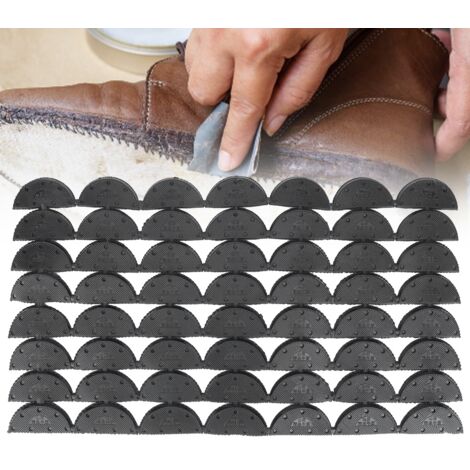 56 Pièces Semelles Antidérapantes pour Réparation de Chaussures - Accessoires Anti-usure pour Talons et Embouts de Protection