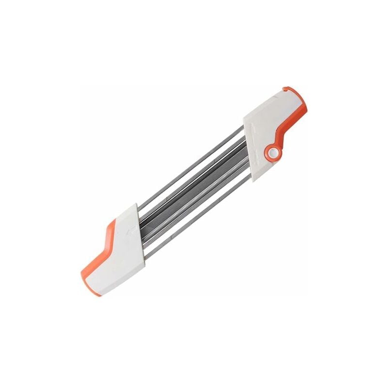 SNQ - 56057504303 Porte-lime 2 en 1 pour chaîne de tronçonneuse 3/8' p ø 4,0 mm