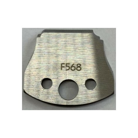 568 : Jeu de fers double plate bande ( 50 x 4 mm ) porte outils toupie