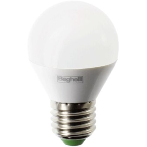 56990 Lampada Beghelli Savingled a Sfera 5W E27 3000K