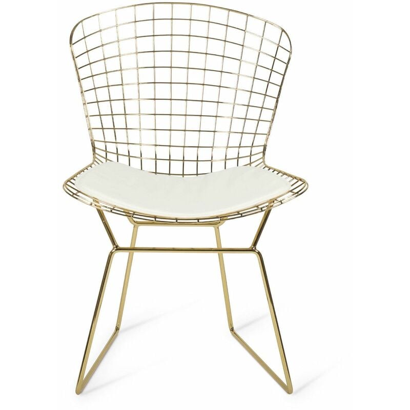 Chaise evans gold