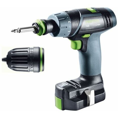 576101 Festool Taladro atornillador a batería TXS 2,6-Plus
