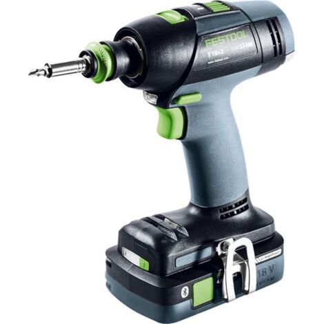 576446 Festool Taladro atornillador a batería T 18+3 HPC 4,0 I-Plus