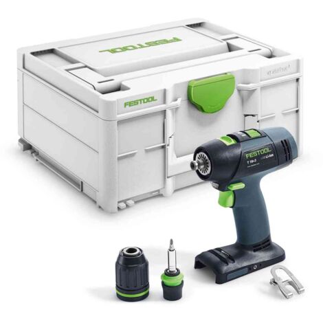576448 Festool Taladro atornillador a batería T 18+3-Basic