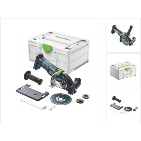 576829 Festool Radial de corte de diamante a batería DSC-AGC 18-125 FH EB-Basic