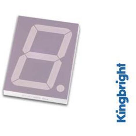 57mm EINSTELLIGES DISPLAY GEMEINSAME KATHODE GELB