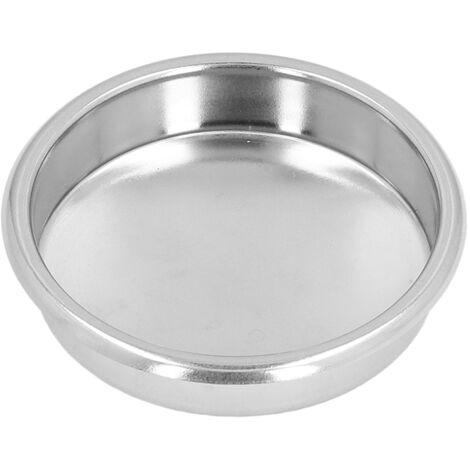 58 mm Edelstahl-Rückflussreinigungsscheibe für halbautomatische Kaffeemaschinen, entfernt Kaffeereste, einfache Anwendung mit einer Tablette.
