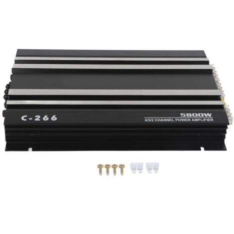 5800W 12V Amplificateur de voiture haute puissance Hi Fi Portable Audio Stereo Sound Subwoofer