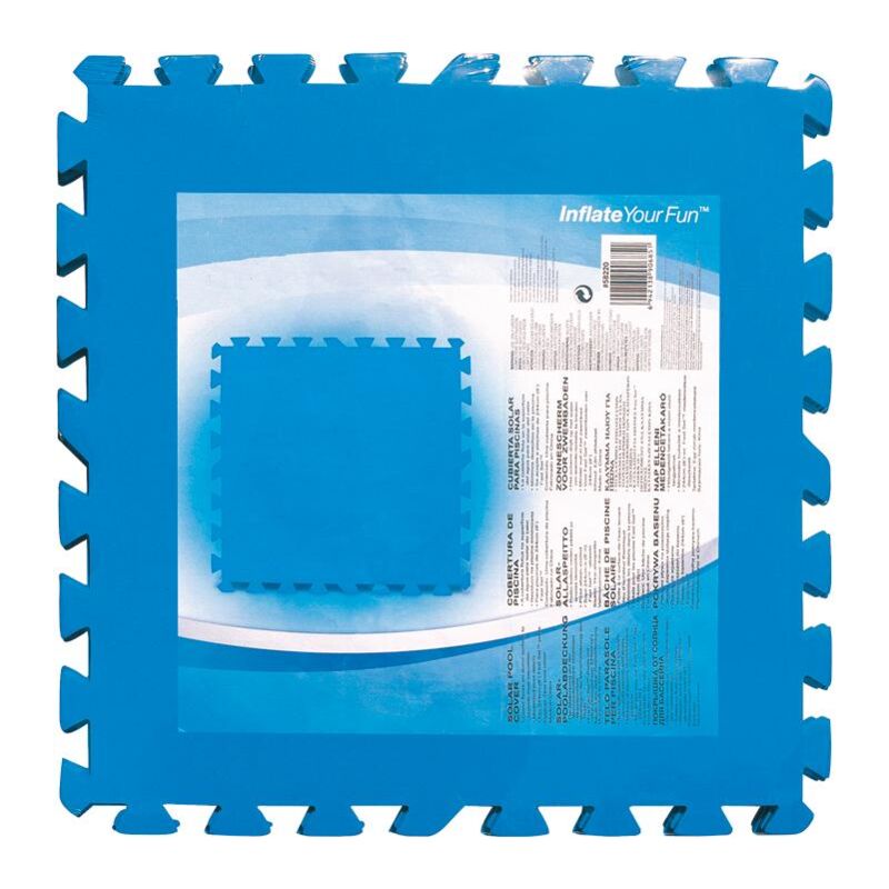 Bestway Tappetini Sotto Piscina Pz.9 Cm.50x50 Mattonella Puzzle Com...