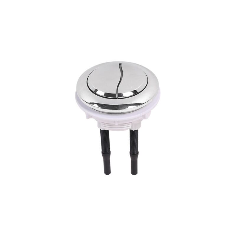 58mm electroplating single flush toilet button high pressure flush toilet accessories