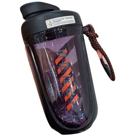 590-ml-Sport-Trinkflasche mit Fieberschutz, Sportflasche für Outdoor-Aktivitäten, schwarz