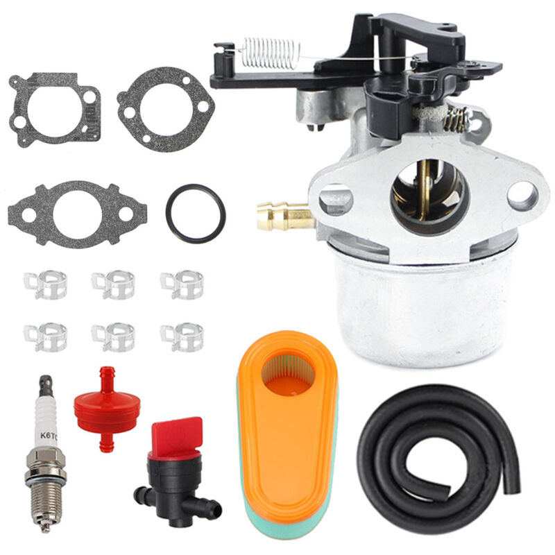 Lifcausal - 591137 590948 Carburateur pour Briggs & Stratton 111P02 114P02 11P902 121Q02 121Q07 121S02 121S07 121S75 124Q02 Nettoyeur Haute Pression