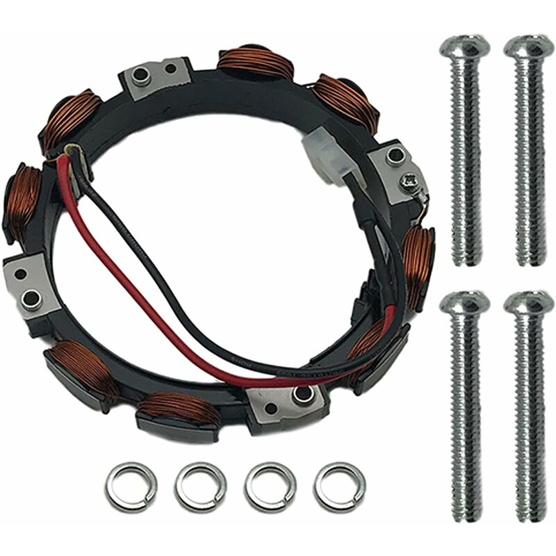 592831 Stator de Rechange pour Briggs & Stratton Alternator 696459 393800 691063 393474 Compatible avec Moteur Toro Snowthrower 19E400 19F400 19K400.