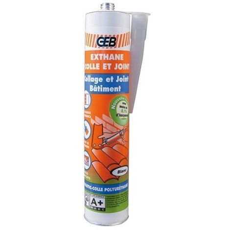593950 exthane  colle&joint polyurethane blanc cartouche 300ml