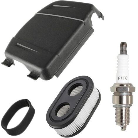 594106 Couvercle de Filtre à Air, 593260 Filtre a Air de Tondeuse pour Briggs & Stratton Série 650EXI 675EXI 675IS Remplace 594575 798452 (4 Pièces)