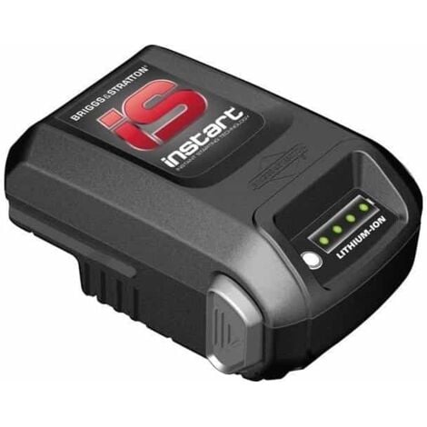 BRIGGS & STRATTON 597189 - Batterie INSTART Lithium pour Tondeuse à Démarrage Electrique BRIGGS et STRATTON