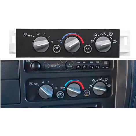 599-007 ist ein Klimaanlagen-Steuerschalter für einen Chevrolet Pickup-Truck der Baujahre 1996-1999.