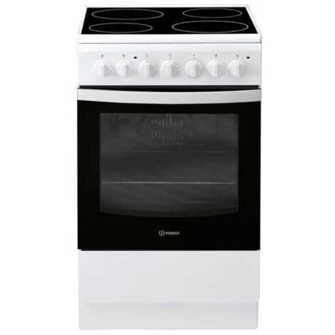59l glaskeramikkocher 4 brenner weiß - Indesit - IS5V5PCWFR