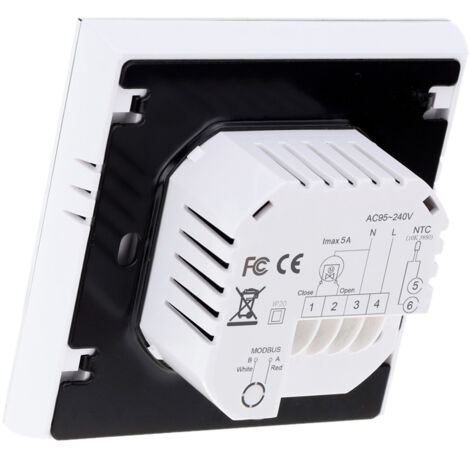 5A AC95-240V Touchscreen-Umgebungstemperaturregler AC95-240V