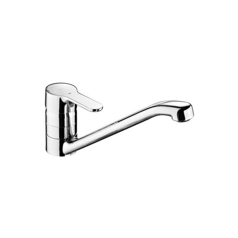 

Roca - Mezclador monomando para cocina con caño giratorio, Cold Start L20
