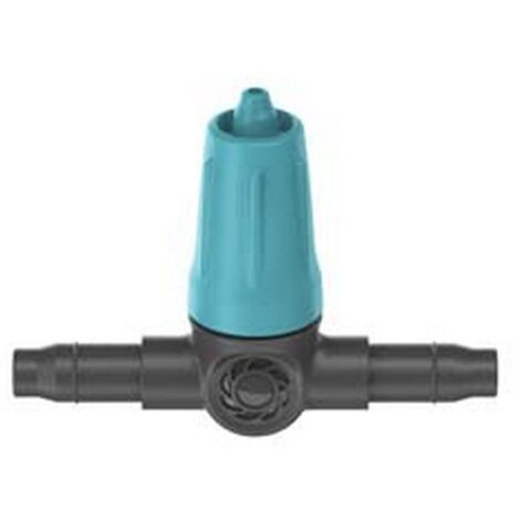 5BL GOCCIOLATORE IN LINEA REGOLABILE PER TUBO 3/16" PER MICROIRRIGAZIONE - 0-10 lt./h. conf. pz.15 in blister (13315-26)