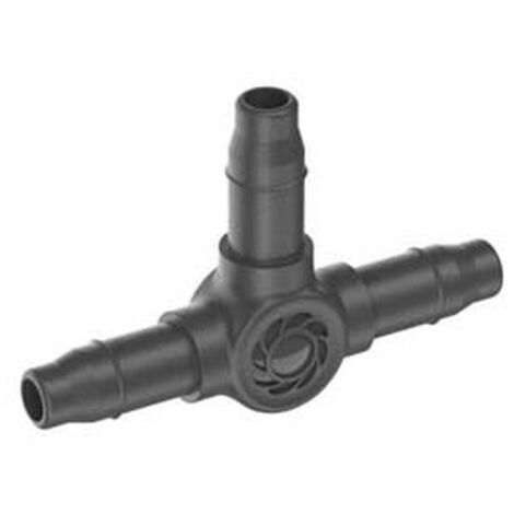 5BL RACCORDO A T TUBO PER TUBO DA 3/16" PER MICROIRRIGAZIONE - per tubo da 3/16" conf.pz10 in blister(13125-26)