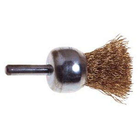 5BL SPAZZOLE A PENNELLO CON FILI ACCIAIO -  mm.25 codolo mm.6 per trapano PG 478.00