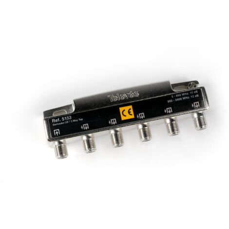 5D 5-2400Mhz 10/12dB F 5D TV-Splitter