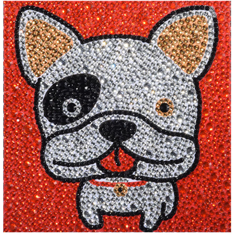 

Happyshopping - 5D DIY diamante pintura Bulldog forma especial diamante animales lindos kits de pintura de diamante para ninos principiantes