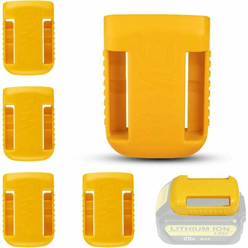 Image of Lablanc - 5er-Pack Batteriehalter für Dewalt 20 V/60 v für DCB200 DCB203 DCB205 Batterie