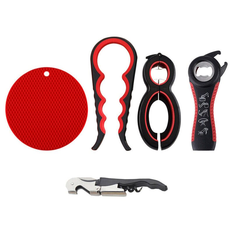 Image of 5er-Pack Dosenöffnerzangen, multifunktionaler Dosenöffner, Dosenöffner ...
