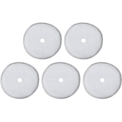 5er-Pack Ersatzfilter für die French Press, Netz, wiederverwendbarer Kaffeefilter aus Edelstahl, abnehmbares Zubehör für die Kaffeemaschine (3 Größen optional) (350 ml)