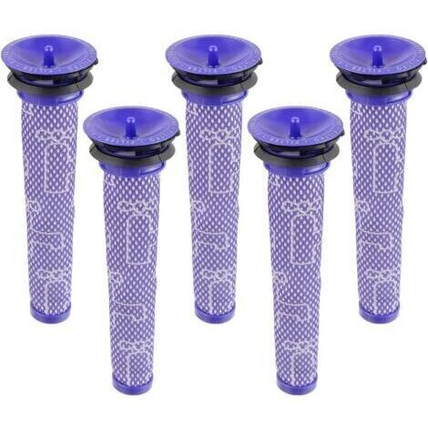 5er-Pack Filter für Dyson Staubsauger, ersetzt Filter für Dyson V7, V8, V6 Staubsauger, DC58, DC59, DC62, DC74 Vorfilter